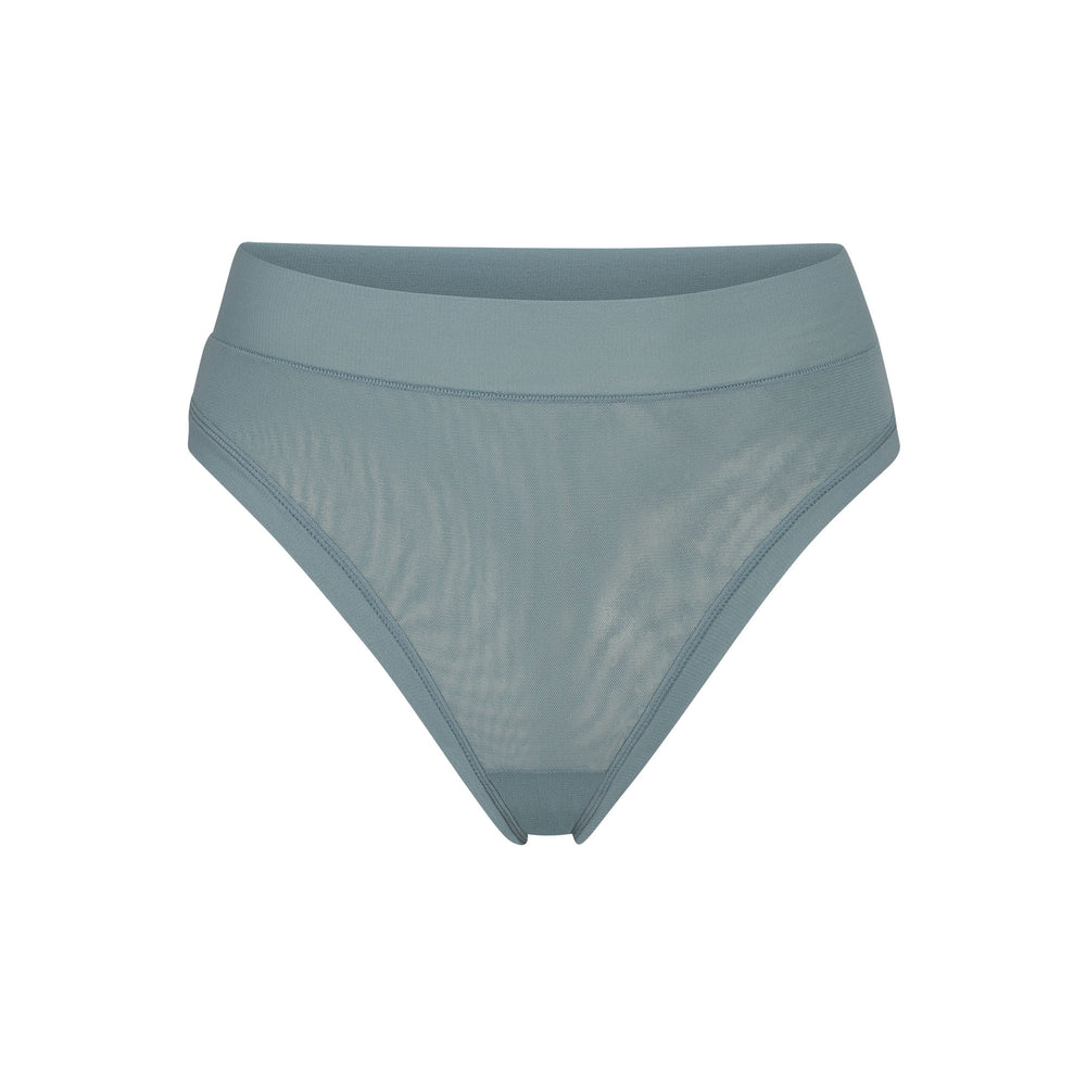 Skims SUMMER MESH Thong Modre | ZMNT-71208