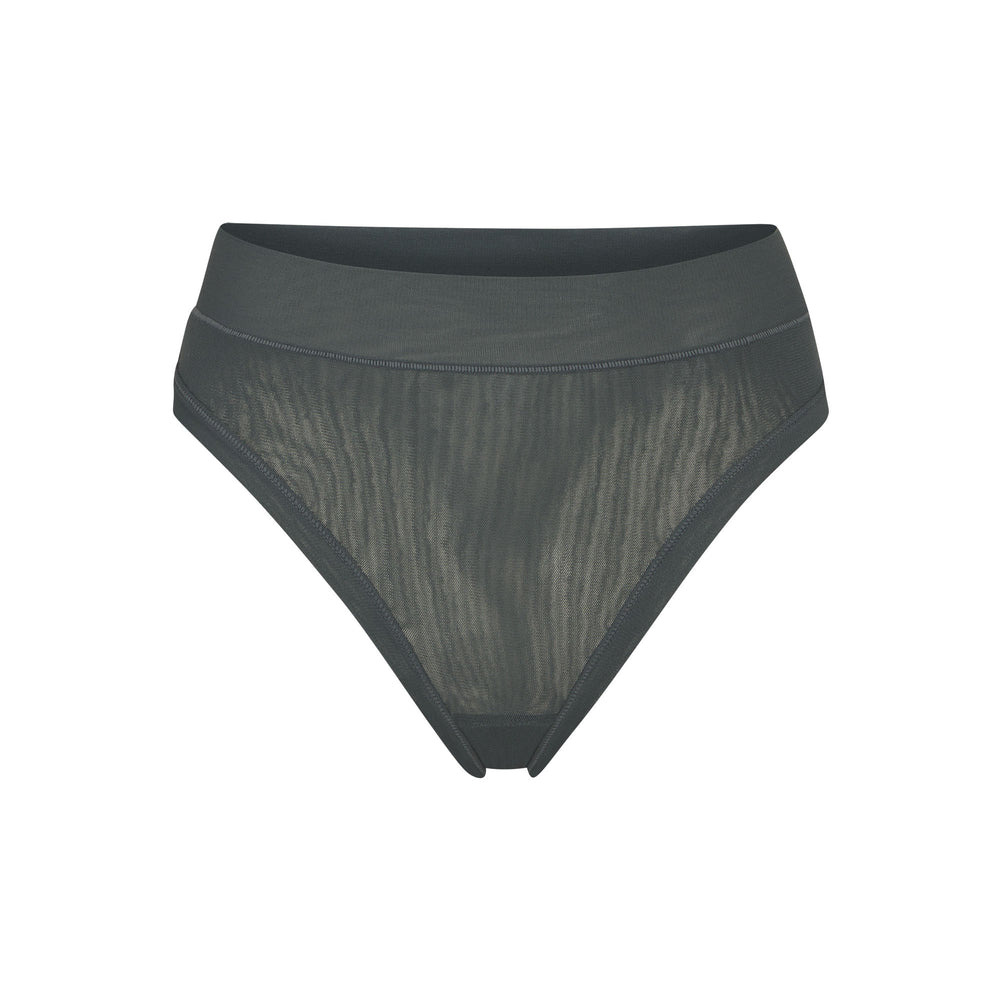 Skims SUMMER MESH Thong Tmavo | BGNZ-36047