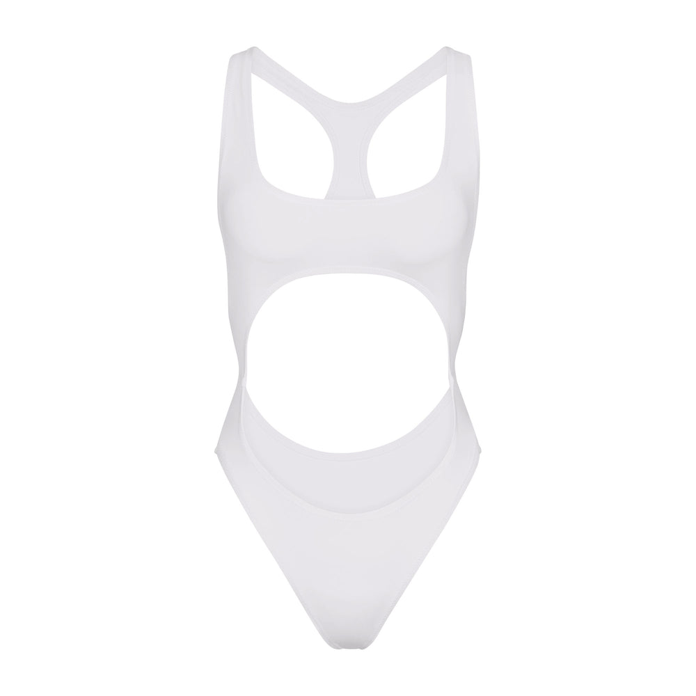Skims SWIM CUT OUT MONOKINI One Piece Biele | QAKI-10875