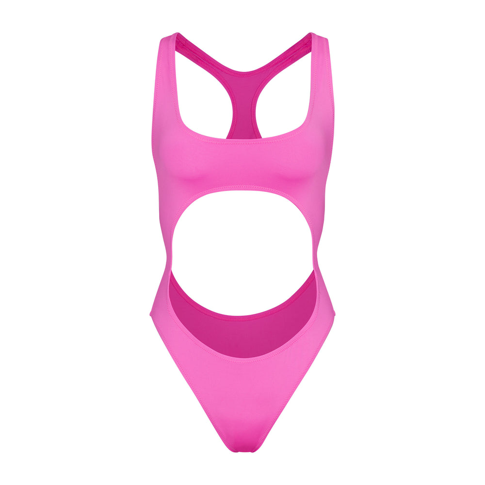 Skims SWIM CUT OUT MONOKINI One Piece Ruzove | LUTA-74298