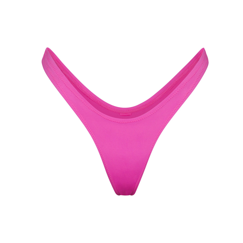 Skims SWIM MICRO TANGA BIKINI BOTTOMS Two Pieces Ruzove | GQFO-48516