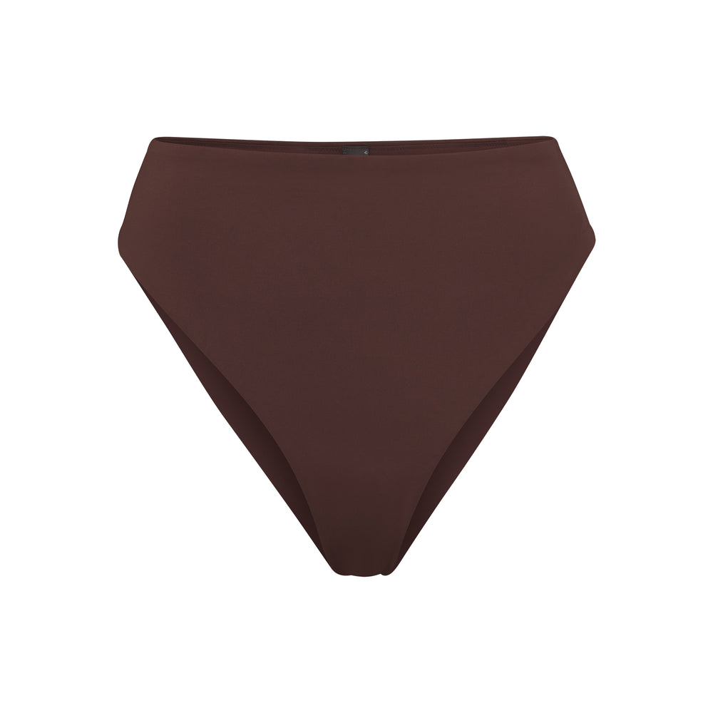 Skims SWIM MID WAIST BOTTOMS Two Pieces Čokoláda | LRZJ-70213