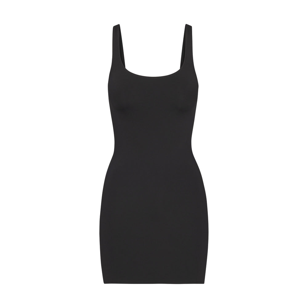 Skims SWIM TANK Dress Čierne | NYIM-98763