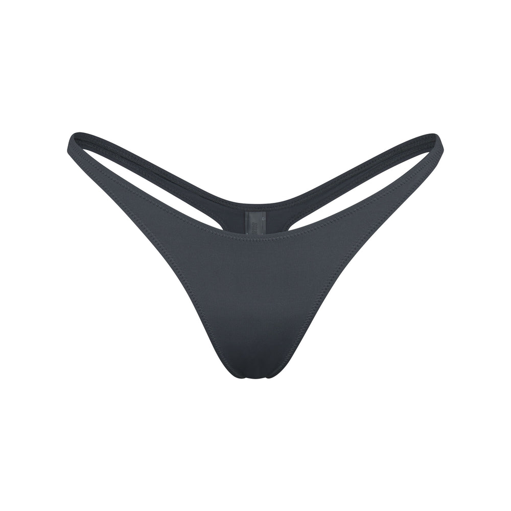 Skims SWIM Thong Tmavo Siva | ZSUA-59270