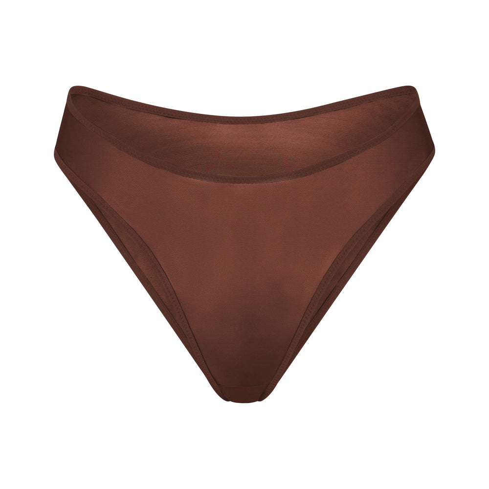 Skims ULTRA FINE MESH Bikini Čokoláda | PCHY-63478