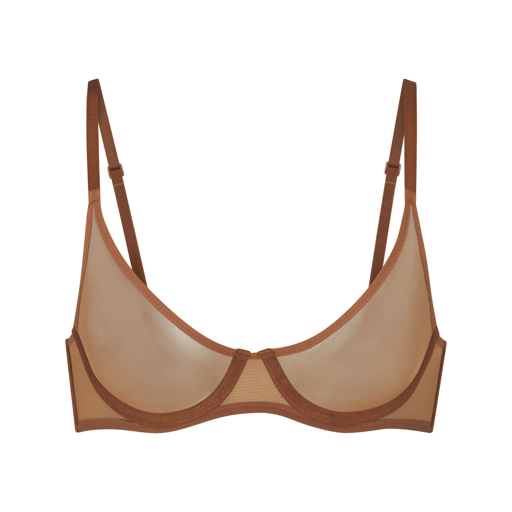 Skims ULTRA FINE MESH SCOOP Underwire Bra Marhule | TZDV-31682