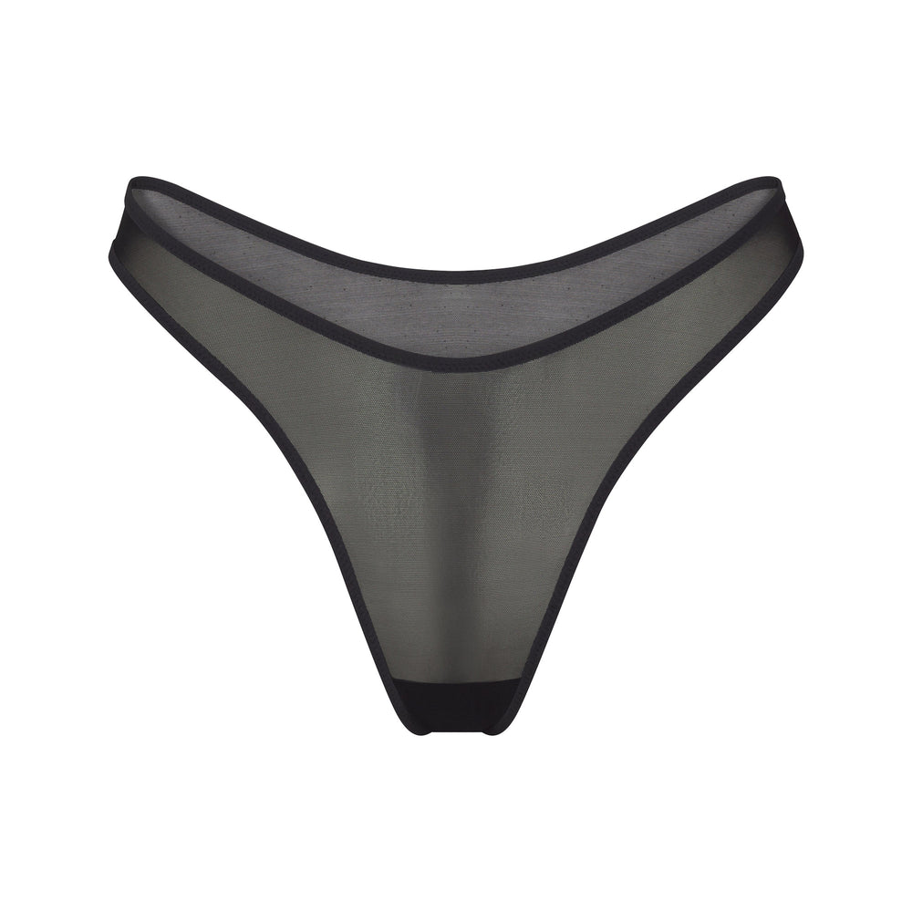 Skims ULTRA FINE MESH Thong Čierne | LNIX-51367