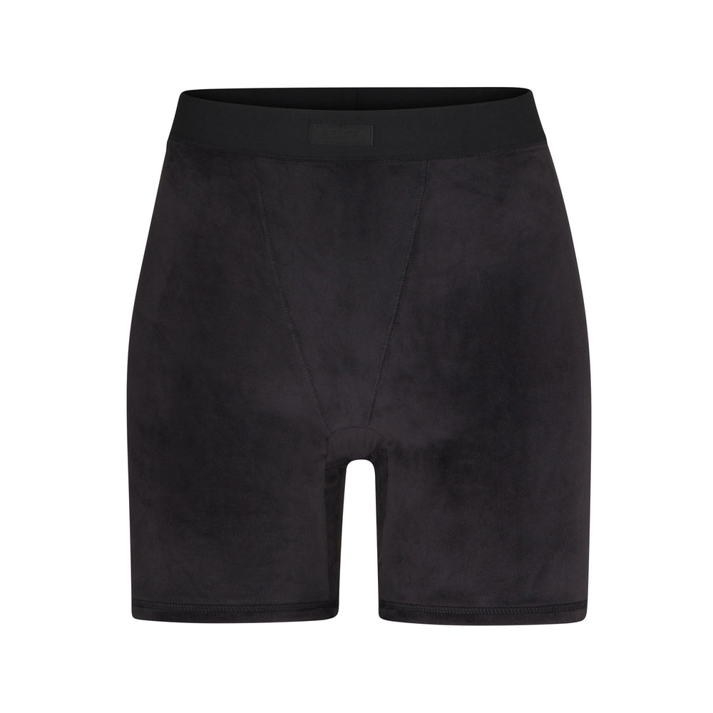 Skims VELOUR BIKE Kratasy Čierne | YLGH-57643