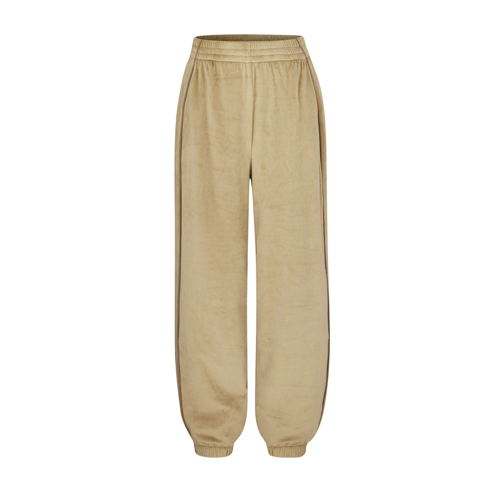 Skims VELOUR OVERSIZED Joggers Zlate | UXSJ-93170