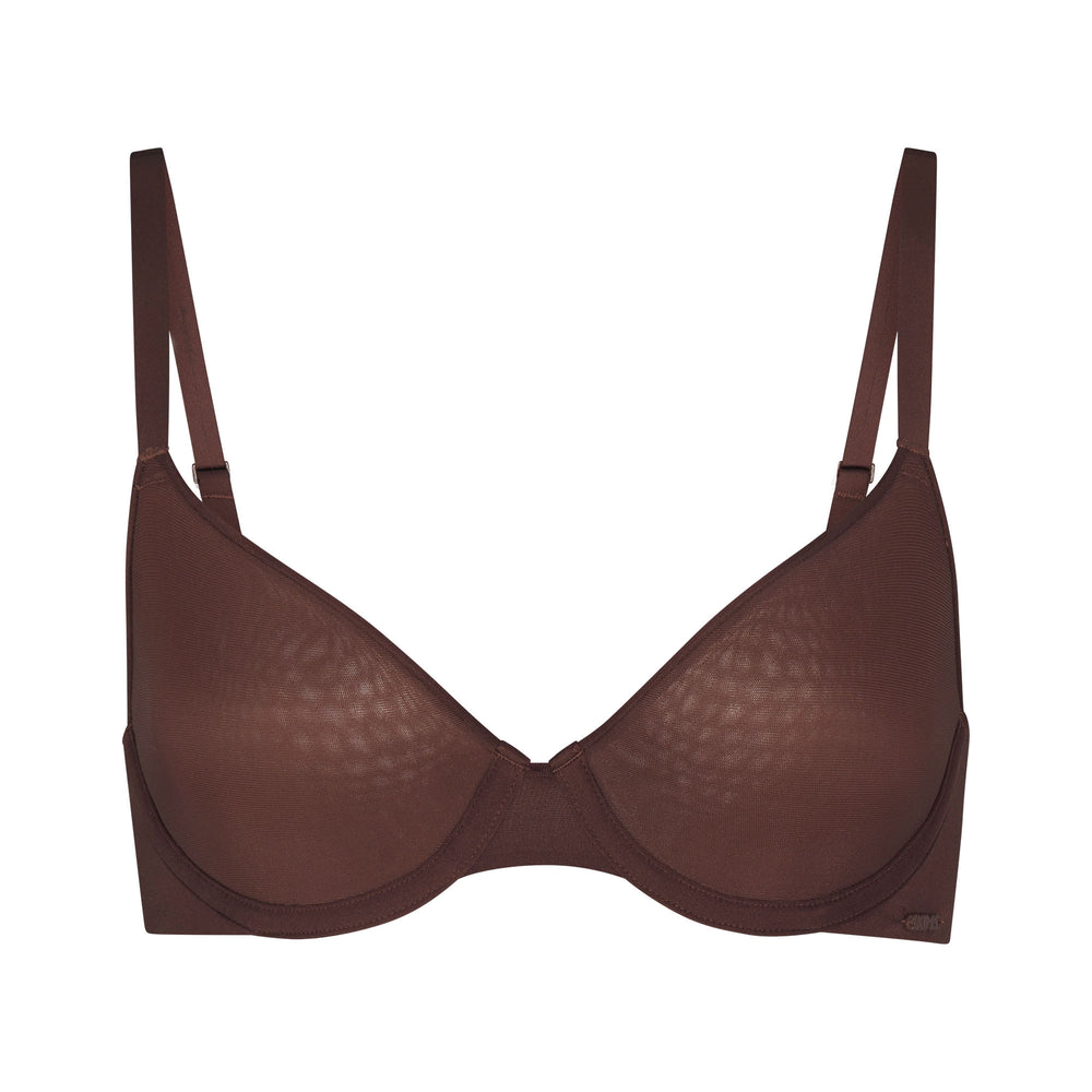 Skims WEIGHTLESS Demi Bra Čokoláda | ATEO-61034